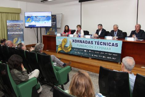 Hoy, en la clausura de las Jornadas Técnicas de la Fundación EXPOMAR 