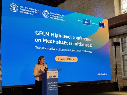 Hoy, en La Valeta (Malta), en la Conferencia Ministerial MedFish4ever