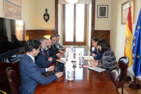 Hoy, en la sede del ministerio