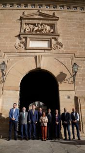En la inauguración del Congreso Nacional de Riegos en Úbeda (Jaén)