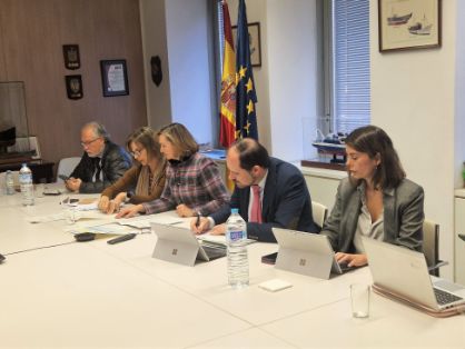 Hoy, durante una reunión mixta, presencial y por videoconferencia