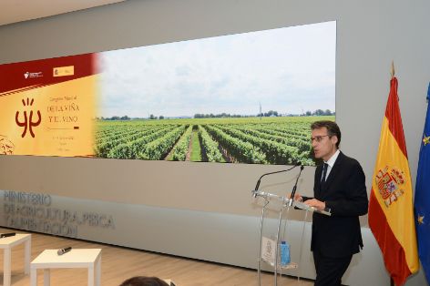 HOY, EN LA PRESENTACIÓN DEL 44º CONGRESO INTERNACIONAL DE LA VIÑA Y EL VINO