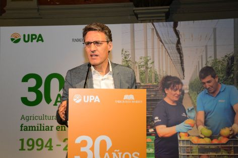 Hoy, en la presentación del Anuario 2023 de la Unión de Pequeños Agricultores y Ganaderos (UPA)