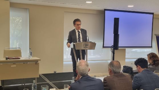 Hoy, en la clausura de la Asamblea de Anprogapor  