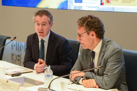 Hoy, en la inauguración de una jornada sobre el estado de la transformación digital del sistema agroalimentario español 