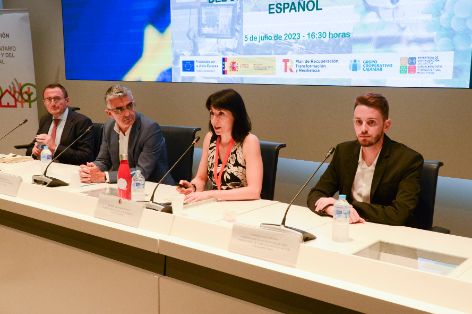 Hoy, en la inauguración de una jornada sobre el estado de la transformación digital del sistema agroalimentario español 