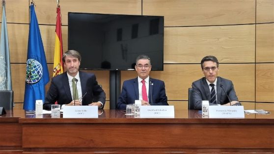 Hoy, en la inauguración de un taller internacional organizado por el COI 