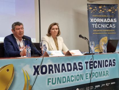 Hoy, en las 30ª jornadas técnicas de Expomar, en Burela (Lugo)