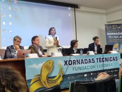 Hoy, en las 30ª jornadas técnicas de Expomar, en Burela (Lugo)