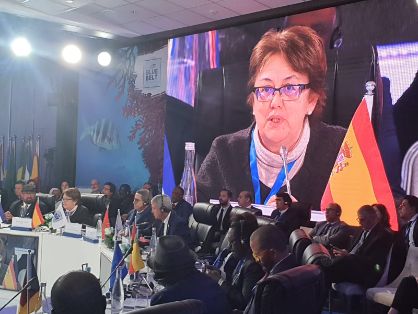 HOY, EN LA CONFERENCIA DE ALTO NIVEL DE LA INICIATIVA CINTURÓN AZUL, EN AGADIR (MARRUECOS)  