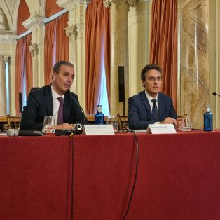 Hoy, en la clausura de la 45ª Asamblea General de la Asociación Nacional de Empresas de Aguas de Bebida Envasadas (Aneabe) 