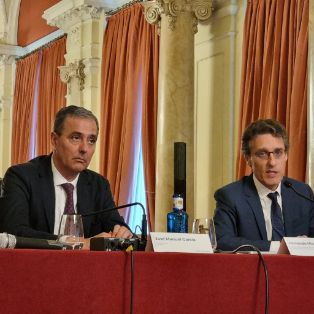 Hoy, en la clausura de la 45ª Asamblea General de la Asociación Nacional de Empresas de Aguas de Bebida Envasadas (Aneabe) 