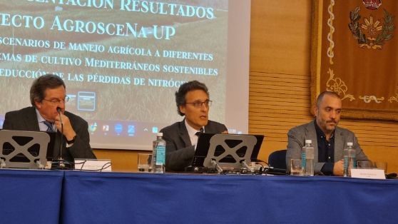 Hoy, en la clausura de la Jornada de presentación de los resultados del proyecto AgroSceNa-up