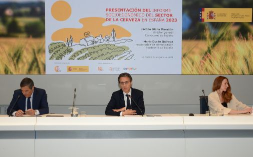 Hoy, en la presentación del Informe socioeconómico del sector de la cerveza 2023