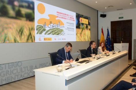 Hoy, en la presentación del Informe socioeconómico del sector de la cerveza 2023