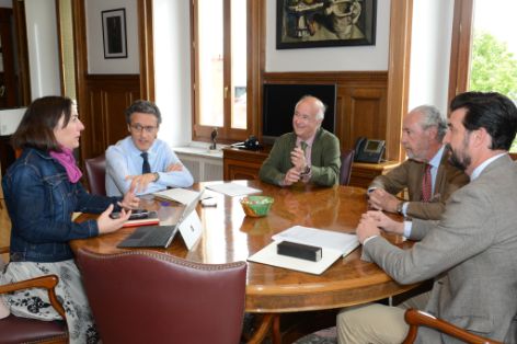 Hoy, en la sede del ministerio