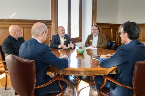 Hoy, en la sede del ministerio