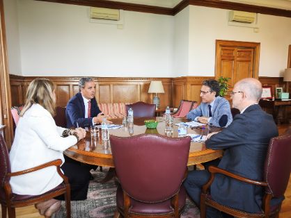 Hoy, en la sede del ministerio