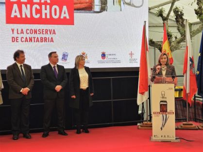 Hoy, en la 24ª edición de la Feria de la Anchoa y de la Conserva de Cantabria