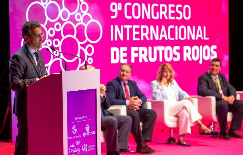 Hoy, en el IX Congreso Internacional de Frutos Rojos de Huelva