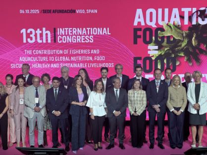 Hoy, en Vigo, en la clausura del Congreso Conxemar-FAO-MAPA