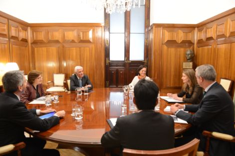 Hoy, en la sede del Departamento 