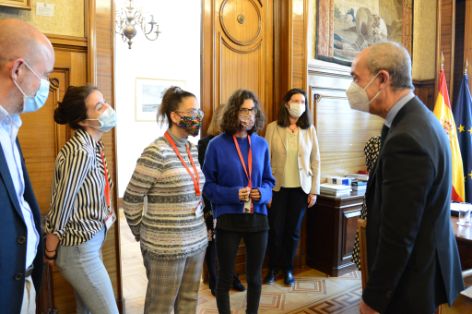 HOY, EN LA SEDE DEL MINISTERIO  