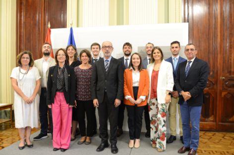 Hoy, en la sede del Ministerio