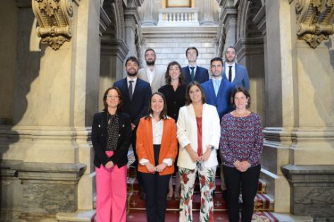 Hoy, en la sede del Ministerio