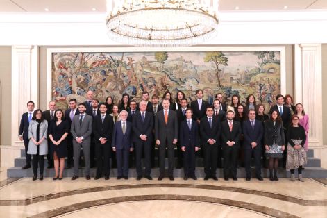 Hoy, en el Palacio de la Zarzuela 