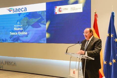 En la presentación de la plataforma “SAECA Online”