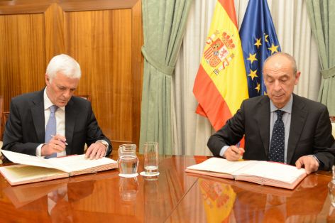 HOY, EN LA SEDE DEL MINISTERIO  