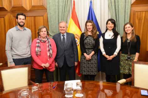 Hoy, en la sede del Departamento 