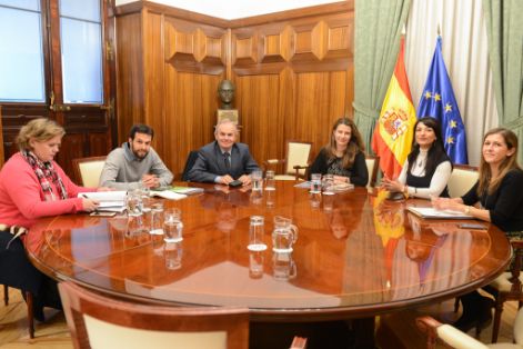 Hoy, en la sede del Departamento 