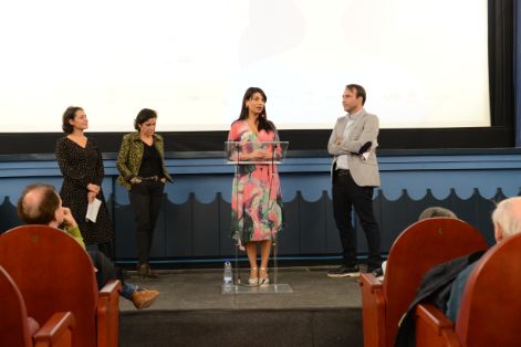 Inauguración oficial en la Filmoteca Española, Cine Doré