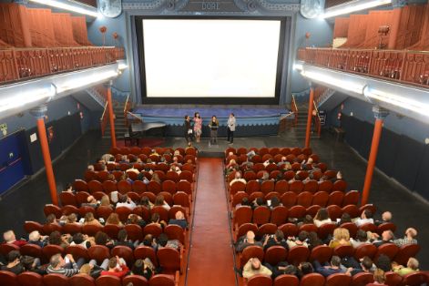 Inauguración oficial en la Filmoteca Española, Cine Doré