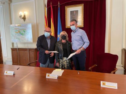 MEDIANTE CUATRO CONVENIOS FIRMADOS HOY