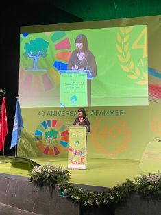 Hoy, en Madrid, en el III Congreso Internacional de la Confederación de Federaciones y Asociaciones de Familias y Mujeres del Medio Rural  