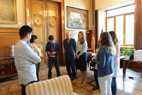 EN LA SEDE DEL MINISTERIO 