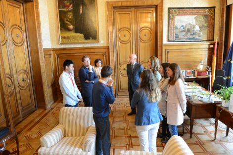 EN LA SEDE DEL MINISTERIO 