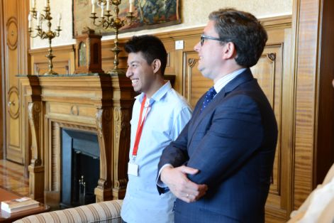 EN LA SEDE DEL MINISTERIO 