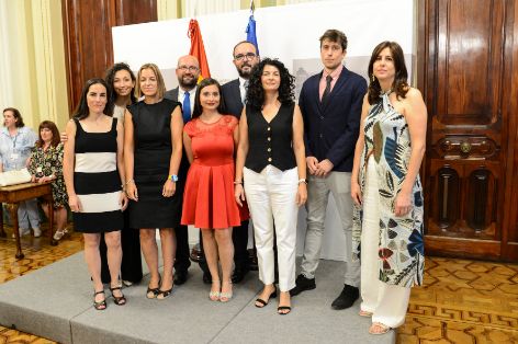 Hoy, en la sede del Ministerio  