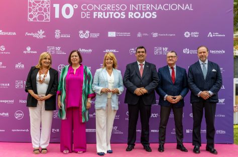 Hoy, en el X Congreso Internacional de Frutos Rojos, en Huelva 