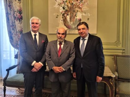 Hoy, en la Embajada de Brasil 