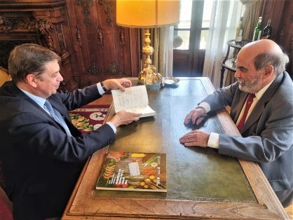 Hoy, en la Embajada de Brasil 