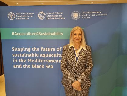 En la Conferencia Regional de Acuicultura celebrada en Grecia