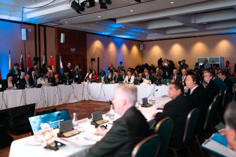 Hoy, en la sesión de apertura de la Conferencia ministerial sobre sistemas alimentarios de baja emisión