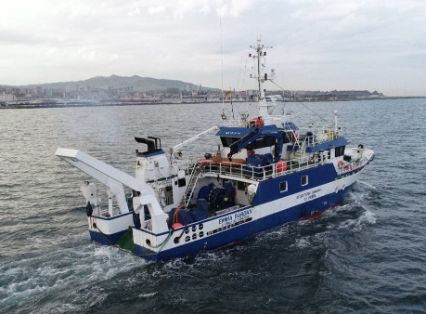 Hasta el 11 de agosto, a bordo del buque oceanográfico Emma Bardán