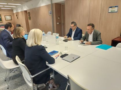 Hoy, en la sede de la Secretaría General de Pesca  