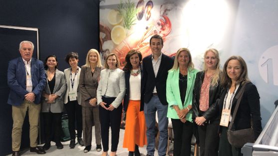 Hoy, en su visita a Seafood Expo Global